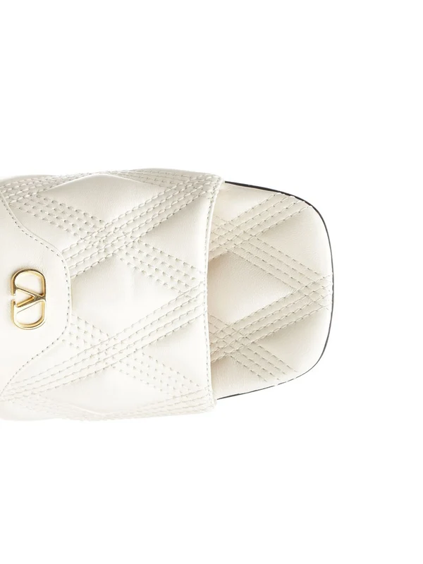 Valentino White Slides - Image 4