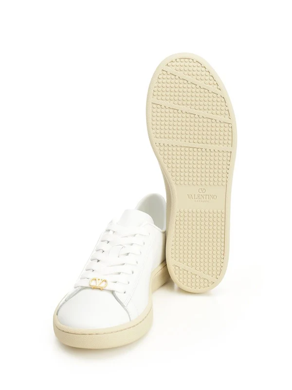 Valentino White Low Top Sneakers - Image 5