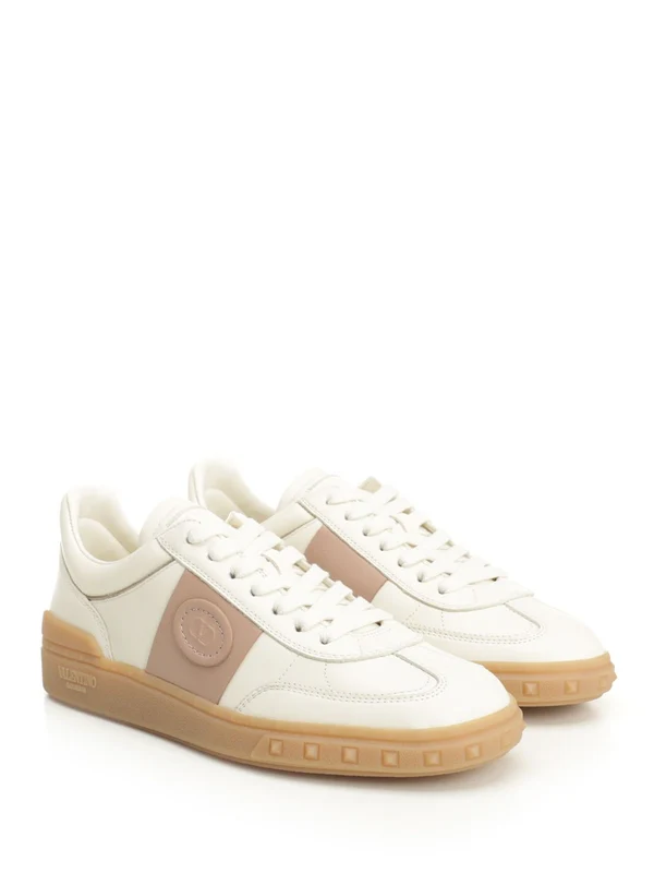 Valentino White Low Top Sneakers - Image 2