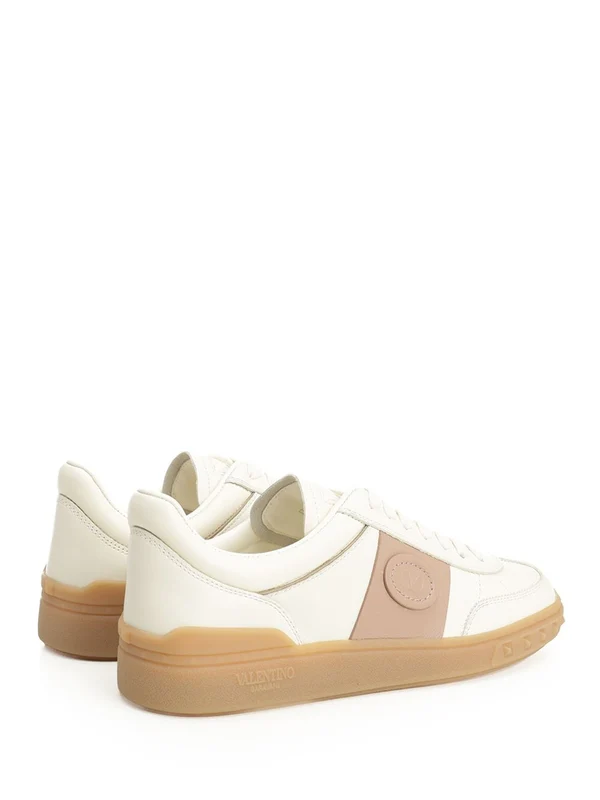 Valentino White Low Top Sneakers - Image 3