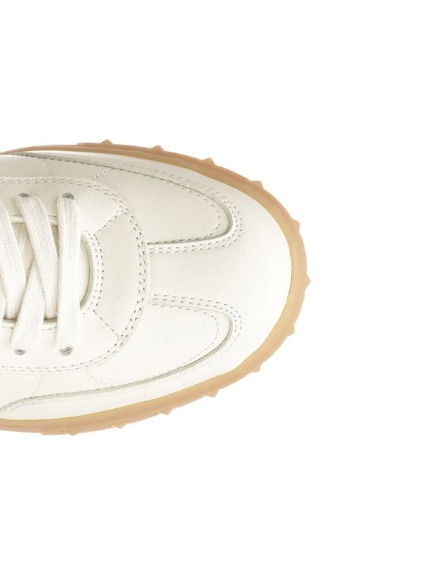 Valentino White Low Top Sneakers - Image 4