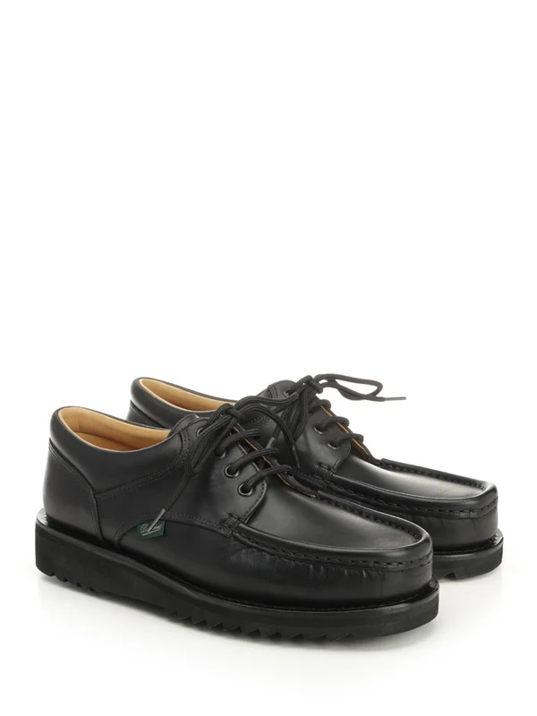Paraboot Black Lace-Ups - Image 3