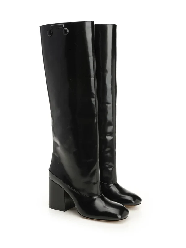 Marni Black Middle Boots - Image 2