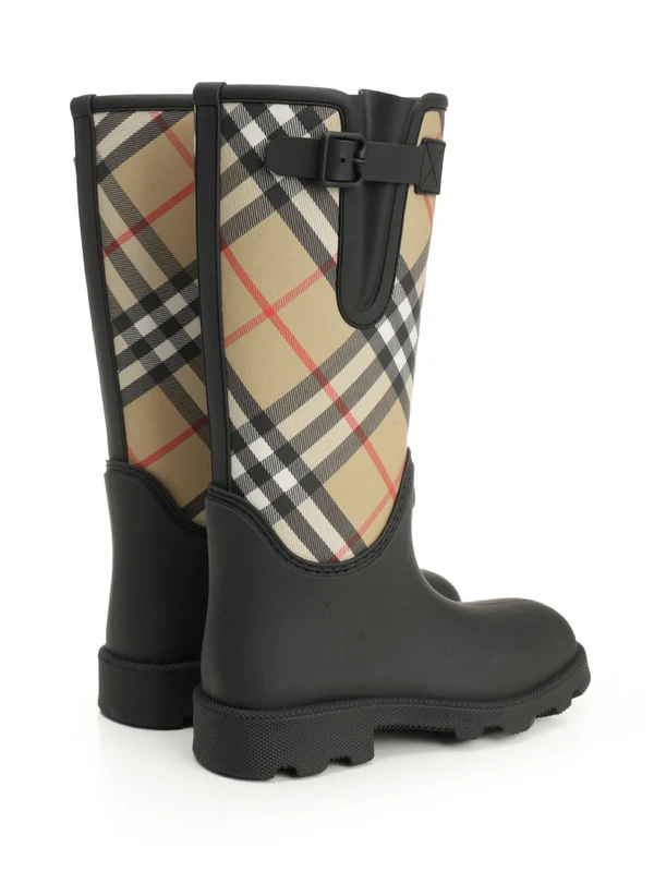 Burberry Black Middle Boots - Image 3