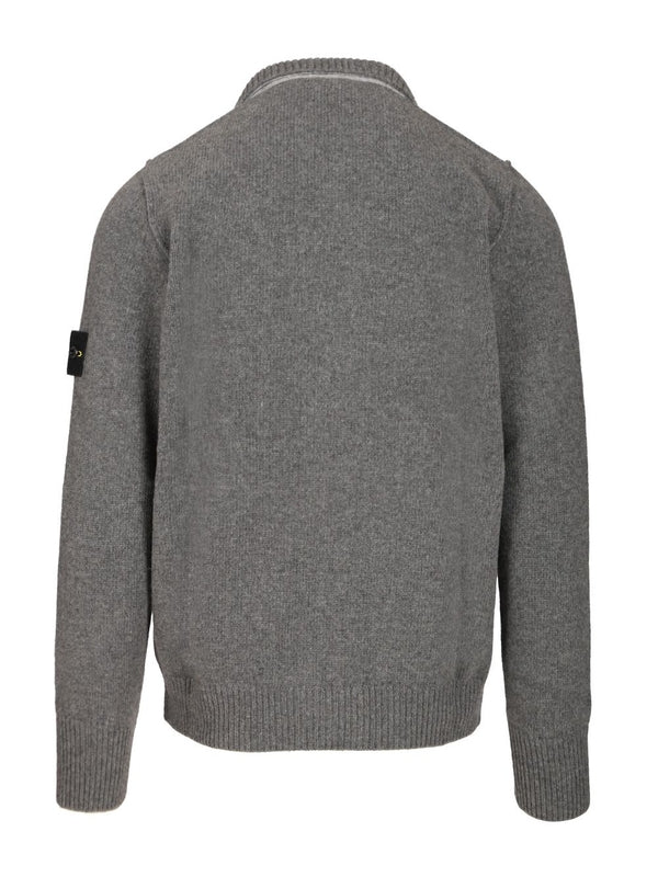 Stone Island Grey Cardigans - Image 2