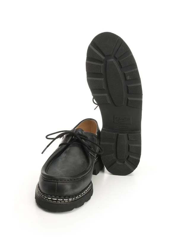 Paraboot Black Lace-Ups - Image 5