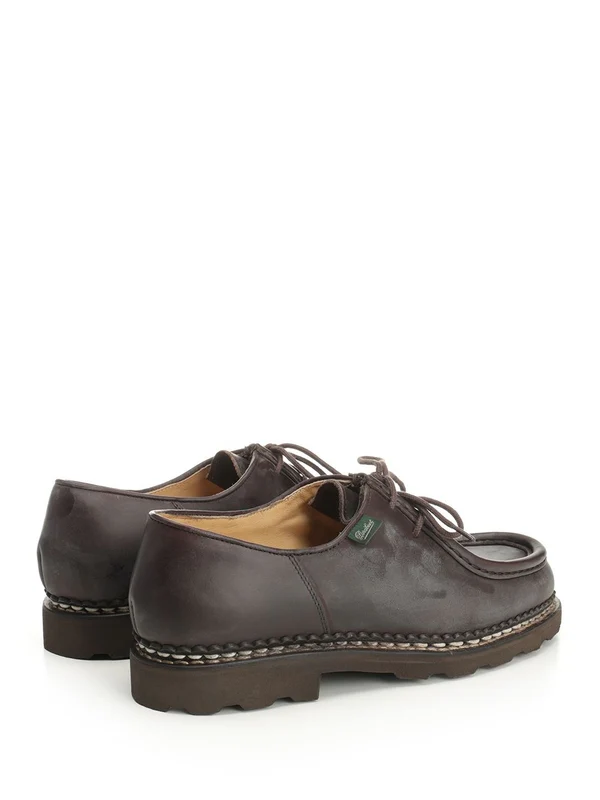 Paraboot Brown Lace-Ups - Image 3