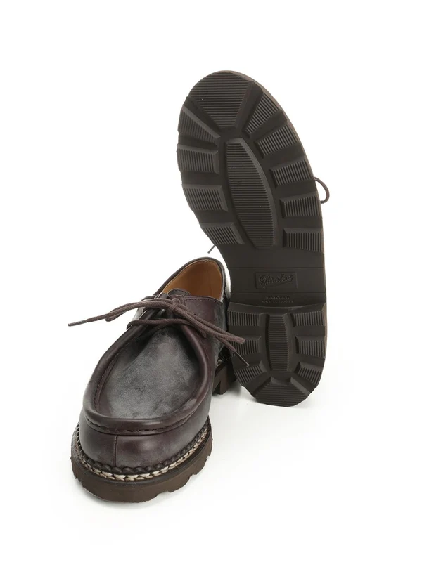 Paraboot Brown Lace-Ups - Image 5