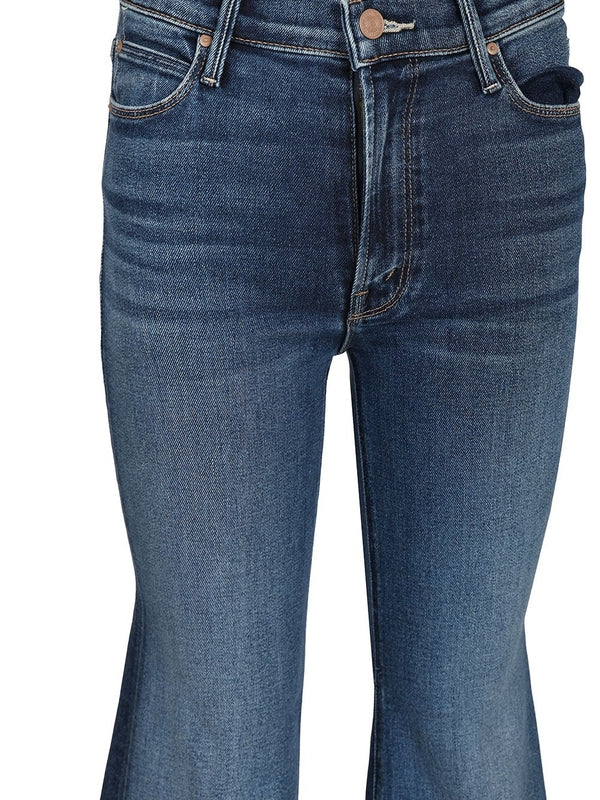 Mother Blue Denim Pants - Image 3