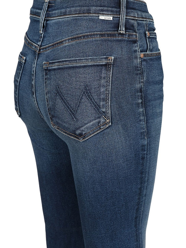 Mother Blue Denim Pants - Image 4
