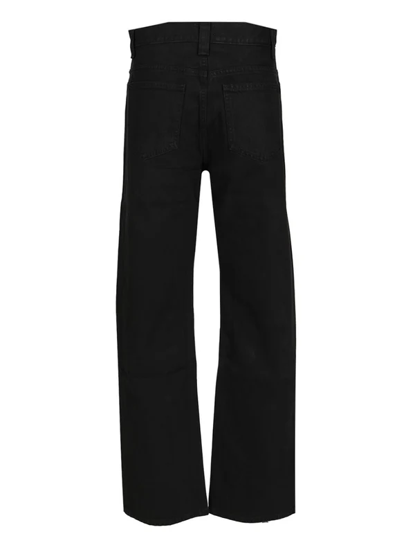 Khaite Black Denim Pants - Image 2