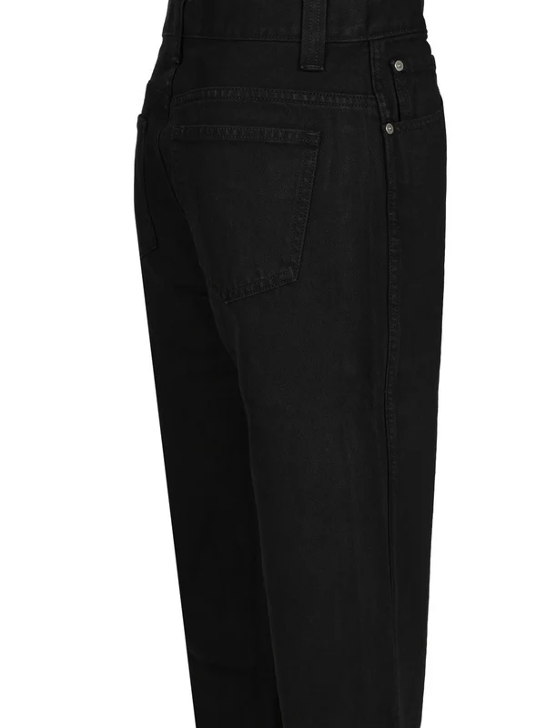 Khaite Black Denim Pants - Image 3