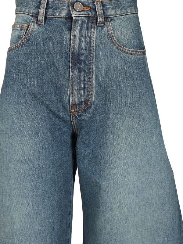 Alaia Blue Denim Pants - Image 3