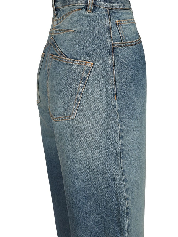 Alaia Blue Denim Pants - Image 4