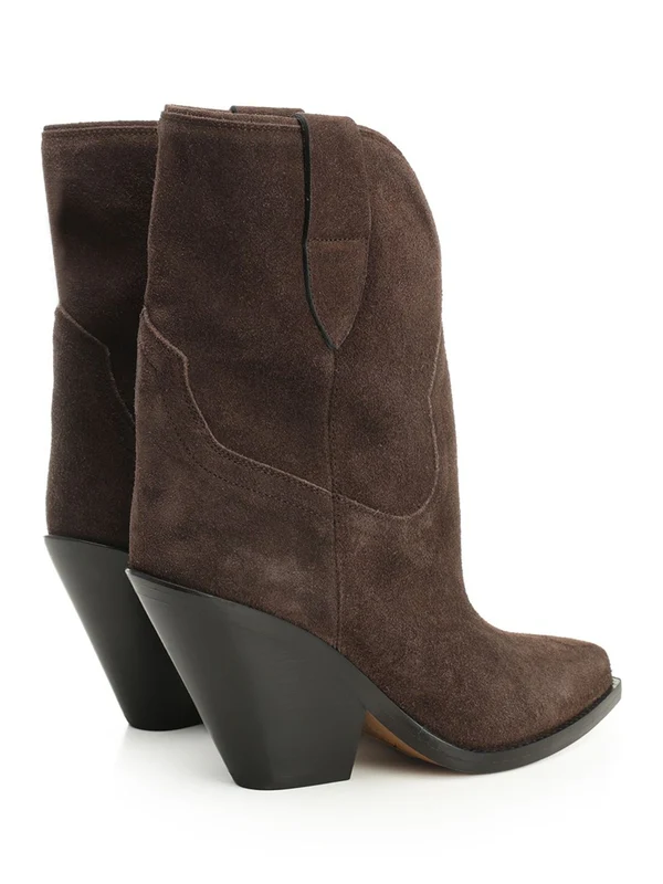 Isabel Marant Brown Ankle Boots - Image 3