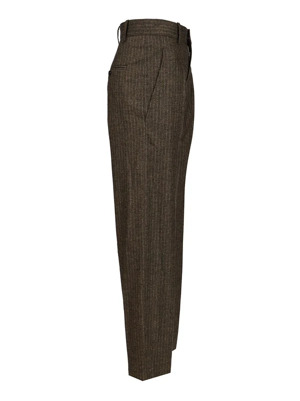 Isabel Marant Brown Tailored Pants - Image 3