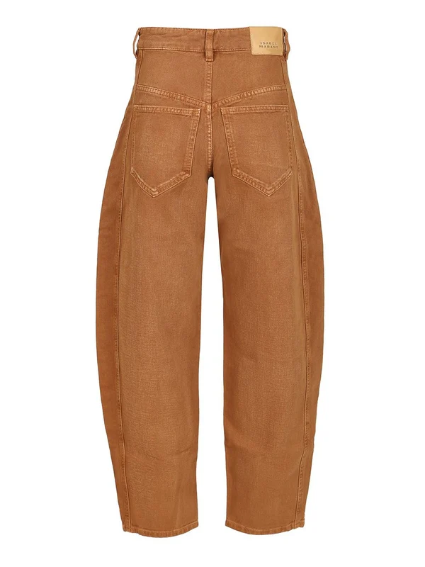 Isabel Marant Brown Denim Pants - Image 2