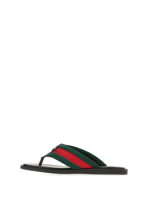 Gucci Black Flip Flops - Image 3