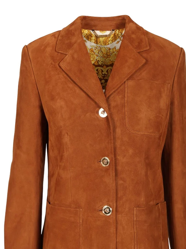 Versace Brown Jackets - Image 4