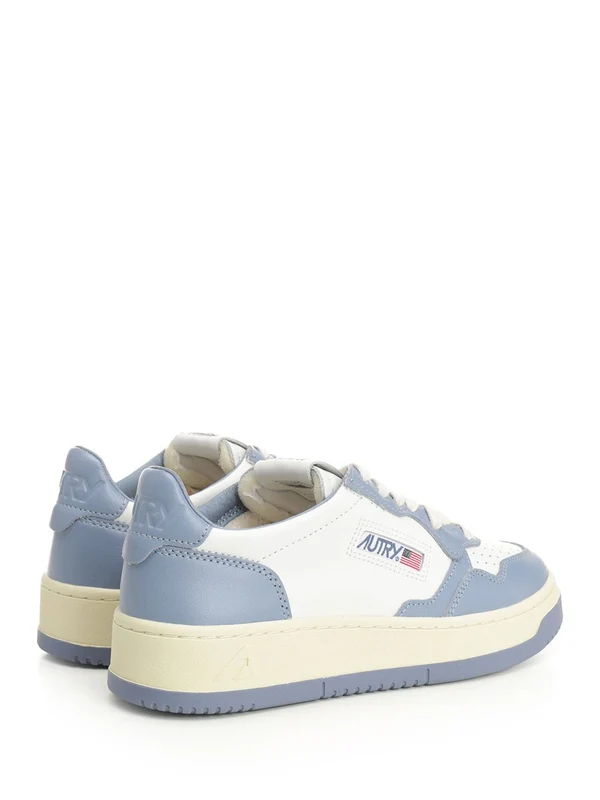 Autry Blue Low Top Sneakers - Image 3