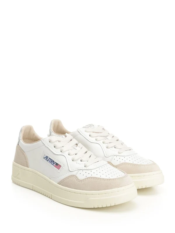 Autry White Low Top Sneakers - Image 2