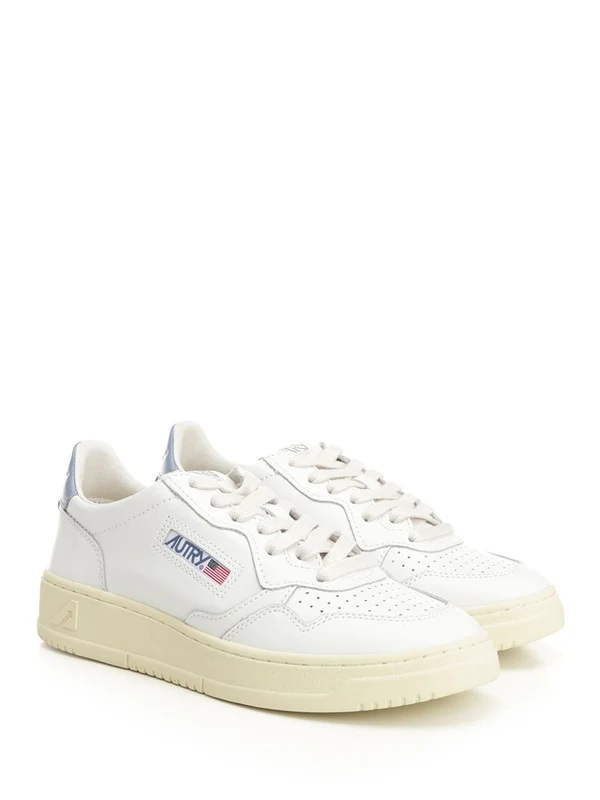 Autry White Low Top Sneakers - Image 2