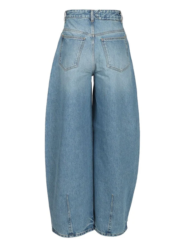 Jacquemus Blue Denim Pants - Image 2