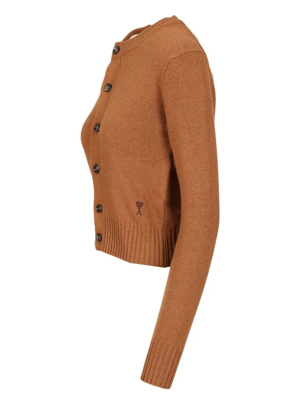 Ami Brown Cardigans - Image 3
