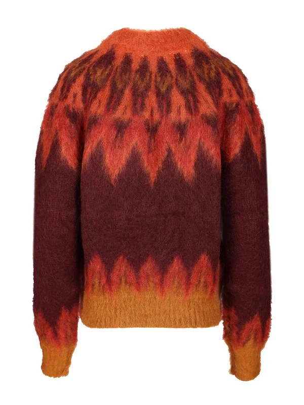 Isabel Marant Etoile Burgundy Knitted - Image 2