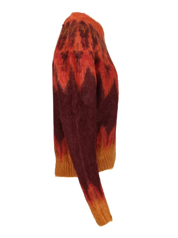 Isabel Marant Etoile Burgundy Knitted - Image 3