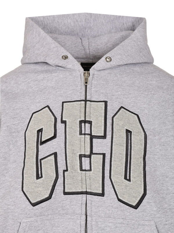 Balenciaga Grey Hoodies - Image 4