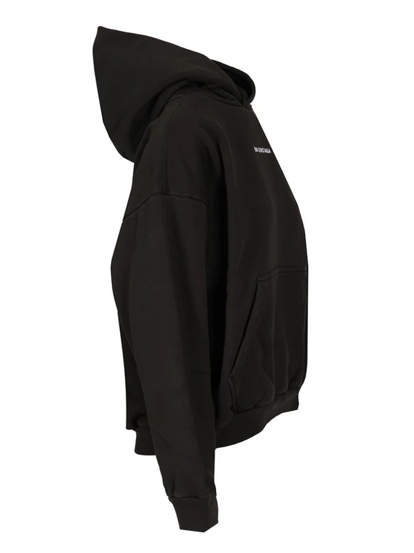 Balenciaga Black Hoodies - Image 2