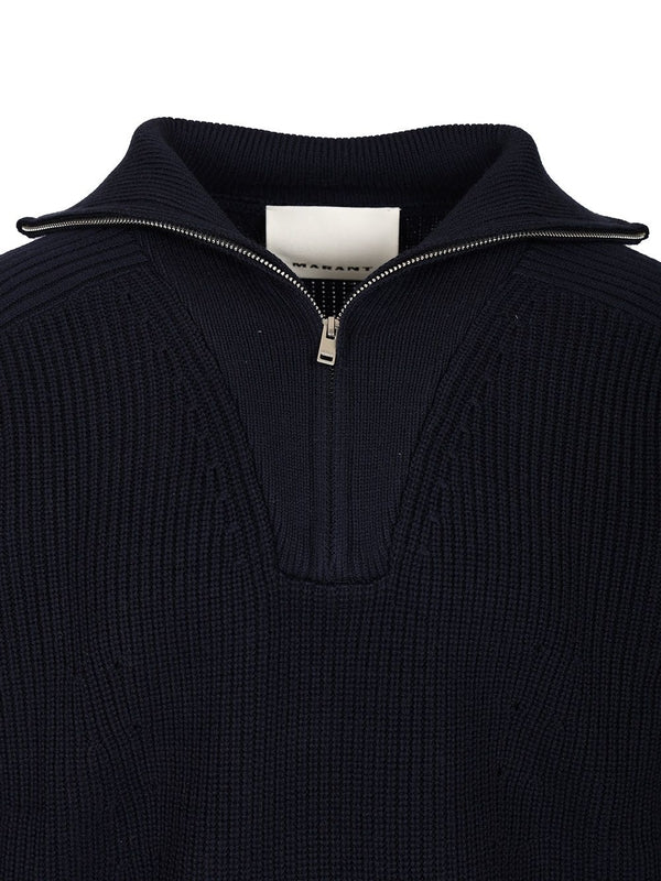 Isabel Marant Navy Knitted - Image 4
