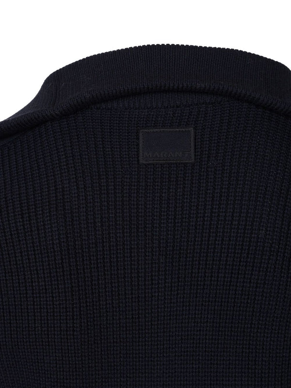 Isabel Marant Navy Knitted - Image 5