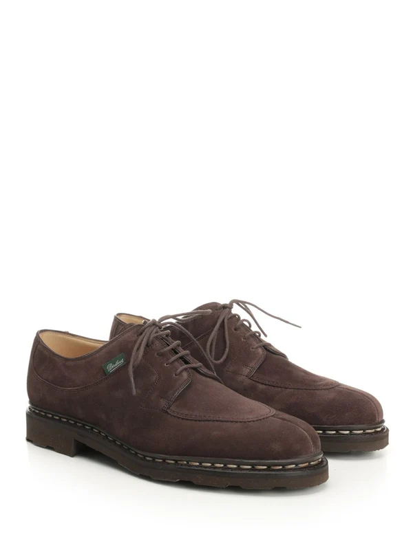 Paraboot Brown Lace-Ups - Image 2