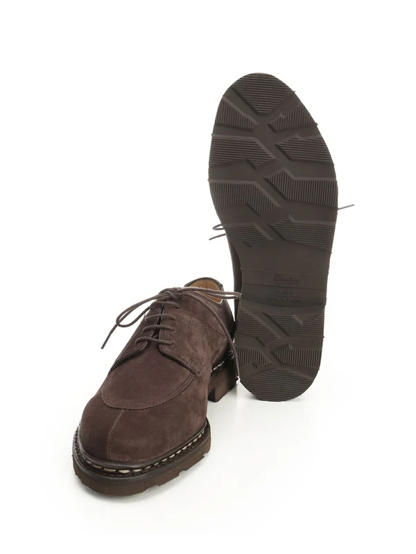 Paraboot Brown Lace-Ups - Image 5