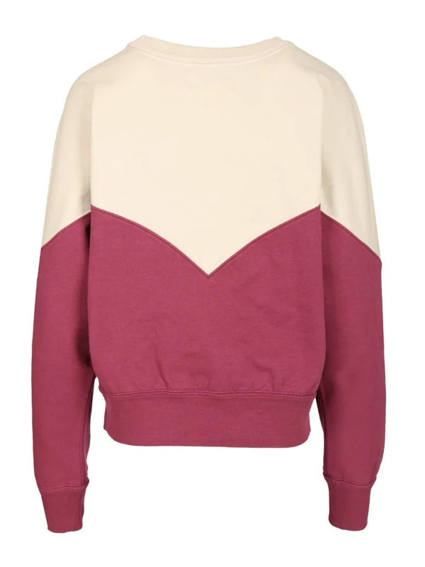 Isabel Marant Etoile Beige Burgundy Sweatshirts - Image 2