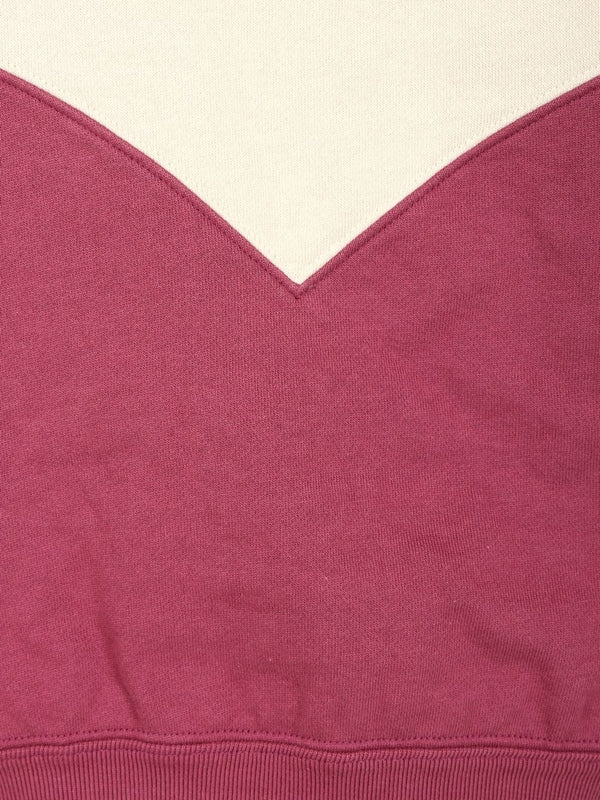 Isabel Marant Etoile Beige Burgundy Sweatshirts - Image 3