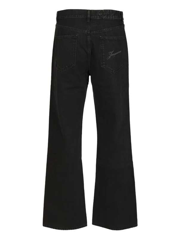Jacquemus Black Denim Pants - Image 2