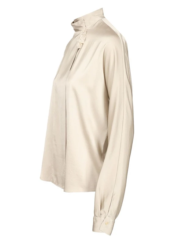 Forte_Forte Grey Shirts & Blouses - Image 3