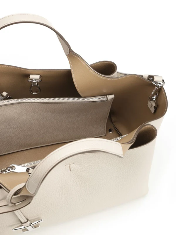 Tod'S Ivory Tote Bags - Image 4