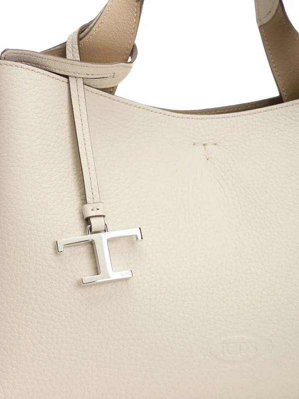 Tod'S Ivory Tote Bags - Image 5