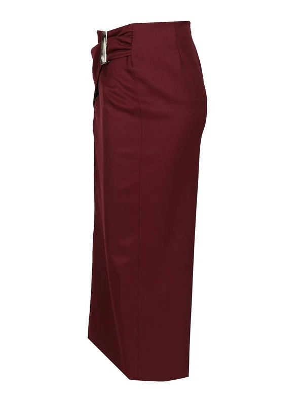 The Attico Burgundy Skirts - Image 3