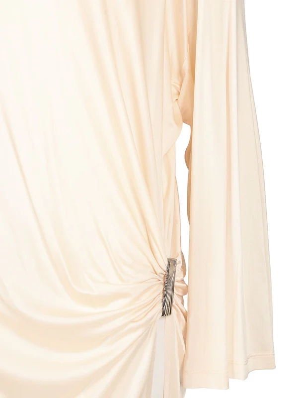 The Attico White Midi Dress - Image 4