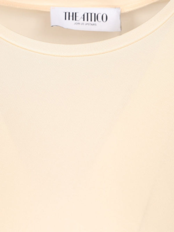 The Attico White Midi Dress - Image 5
