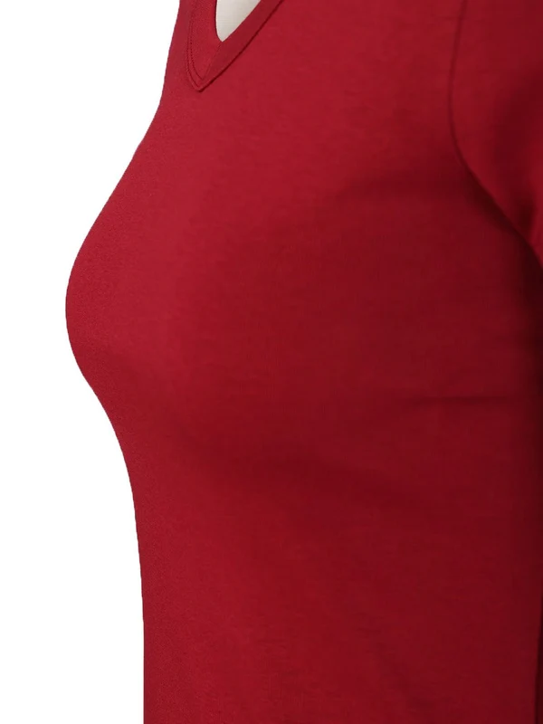 Flore Flore Burgundy Half Sleeve - Image 3