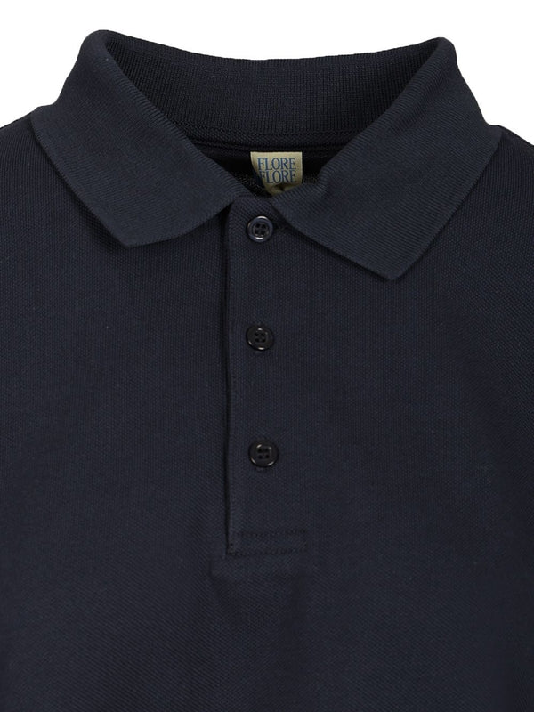 Flore Flore Navy Polo Shirts - Image 3