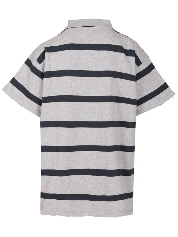 Balenciaga Grey Polo Shirts - Image 2