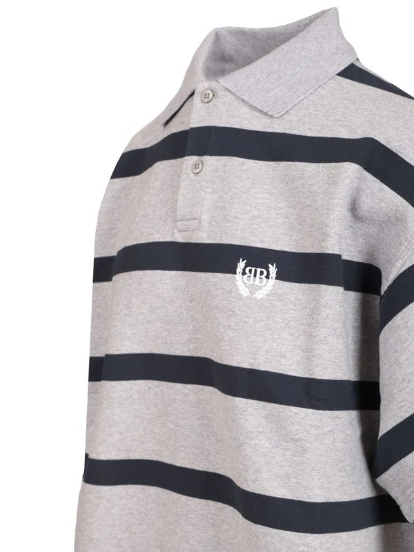 Balenciaga Grey Polo Shirts - Image 3