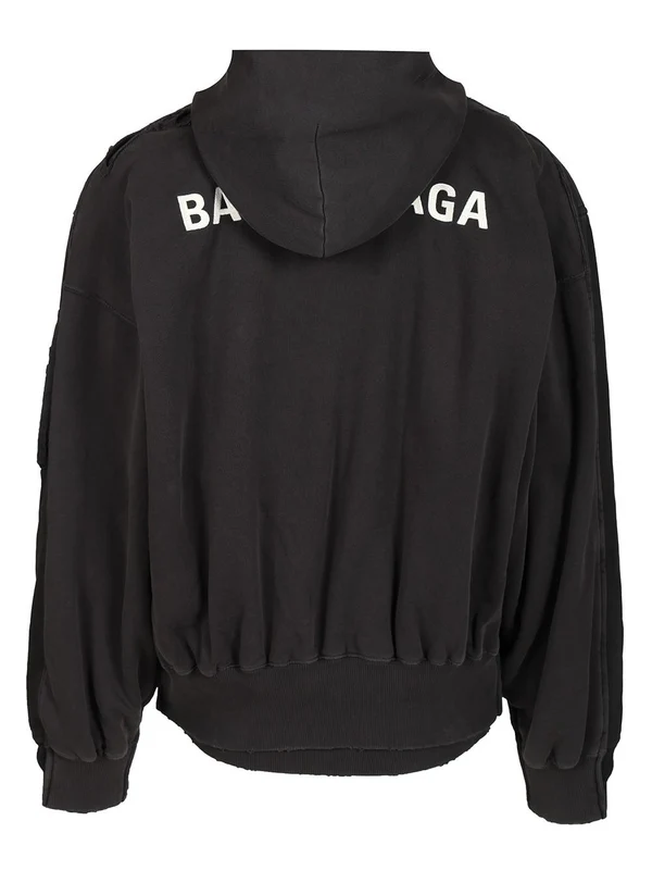 Balenciaga Hybrid Black Bomber - Image 2